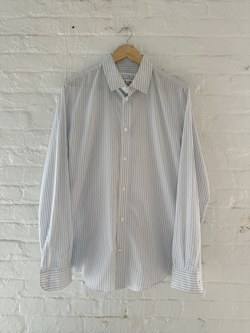 Maison Margiela Striped Button Up Shirt